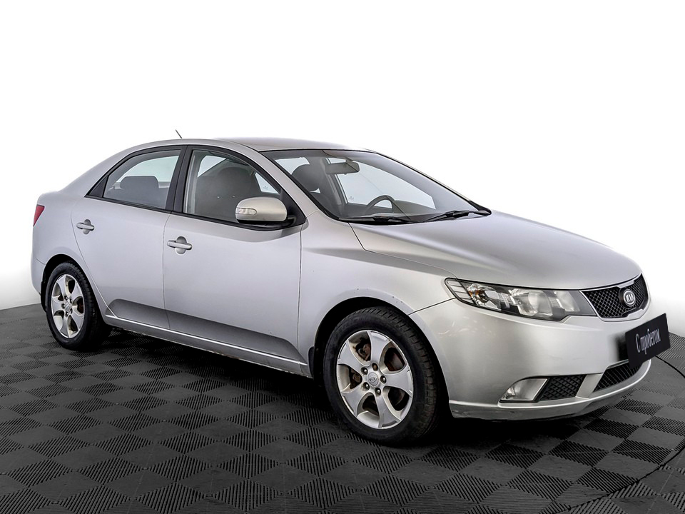 Kia Cerato Серебристый, 2010, 90 787 км