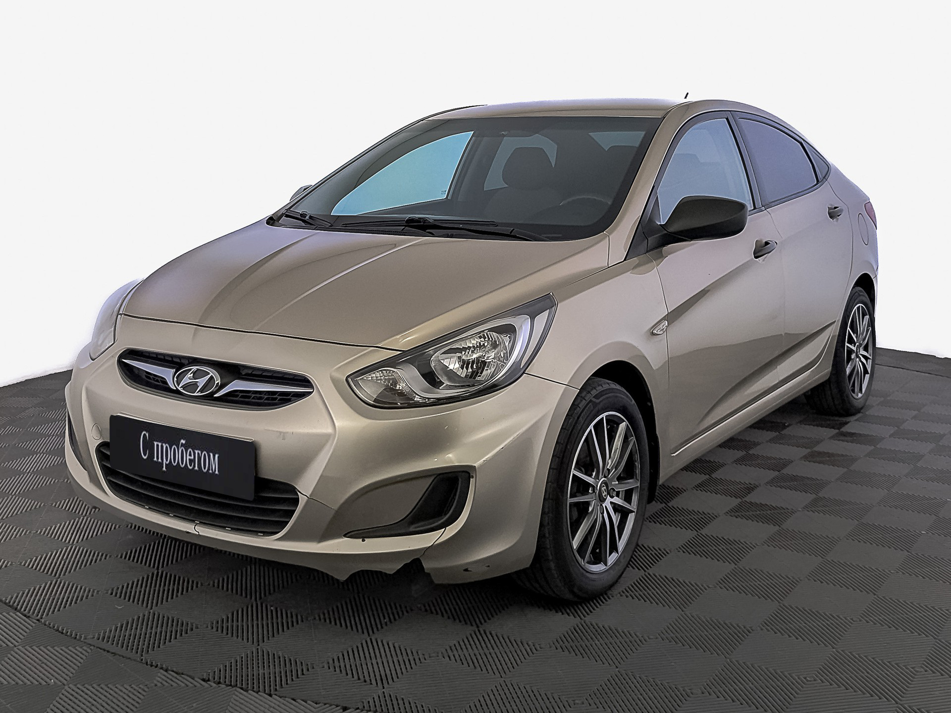 Hyundai Solaris Бежевый, 2013, 164 416 км