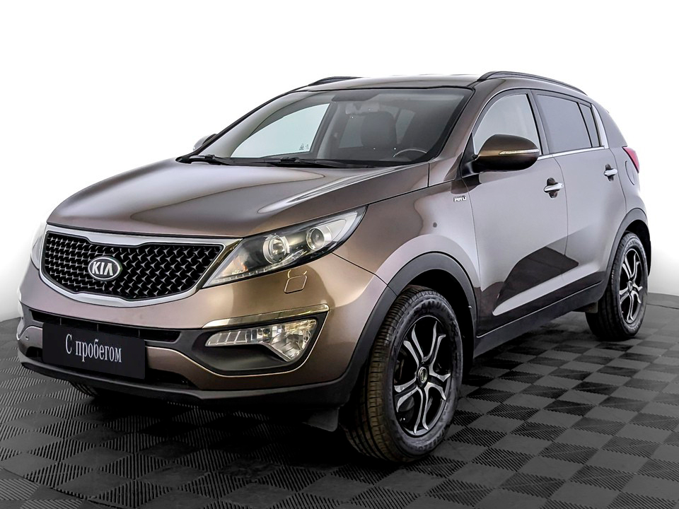 Kia Sportage Коричневый, 2014, 118 000 км