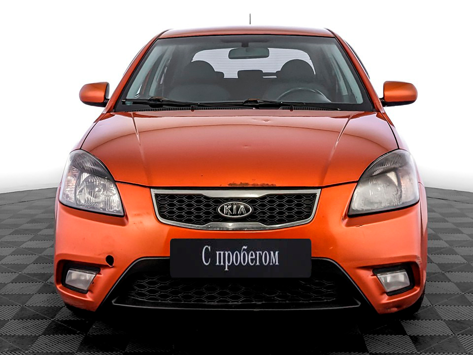 Kia Rio Оранжевый, 2011, 241 260 км