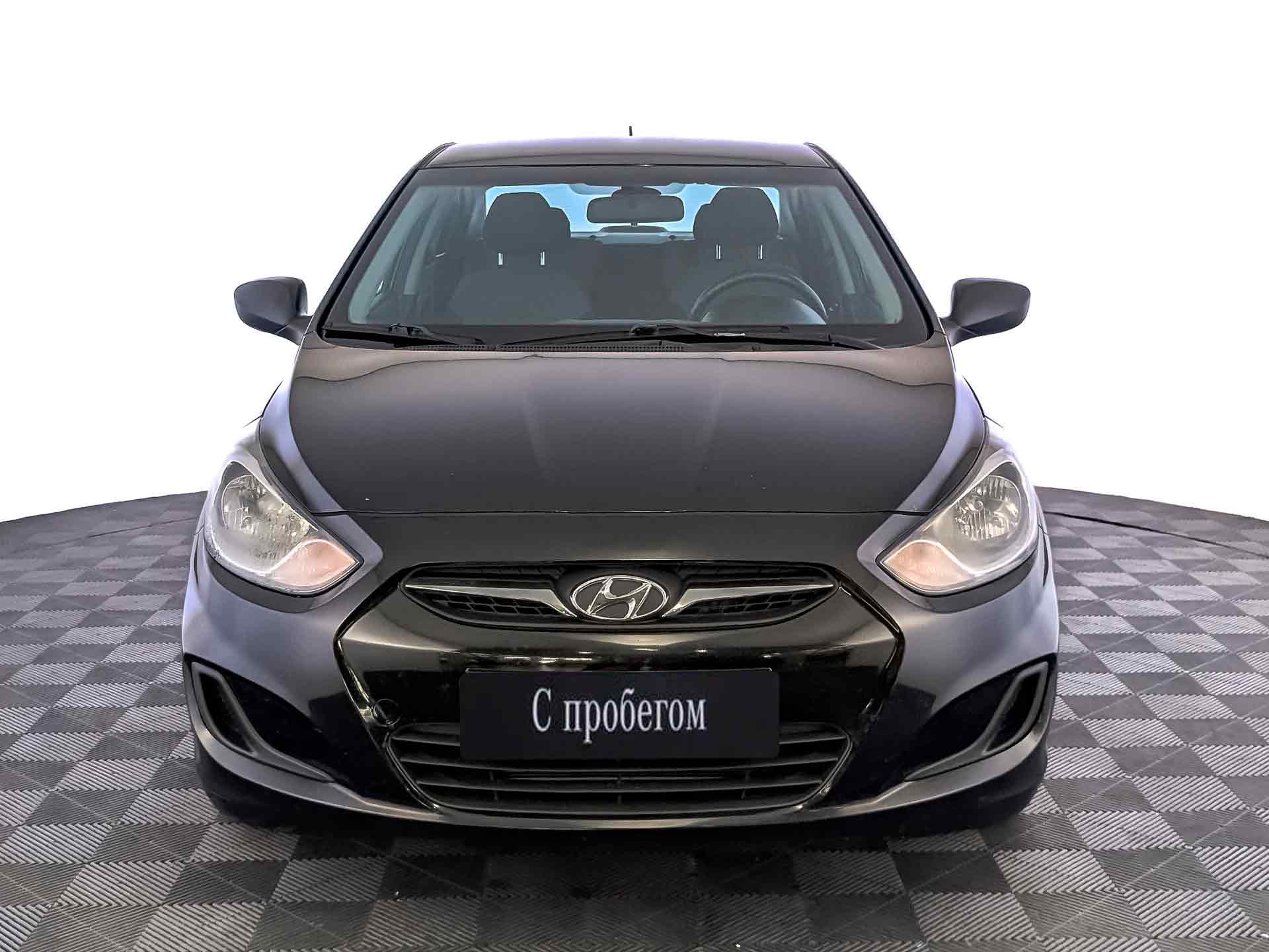 Hyundai Solaris Черный, 2013, 140 747 км