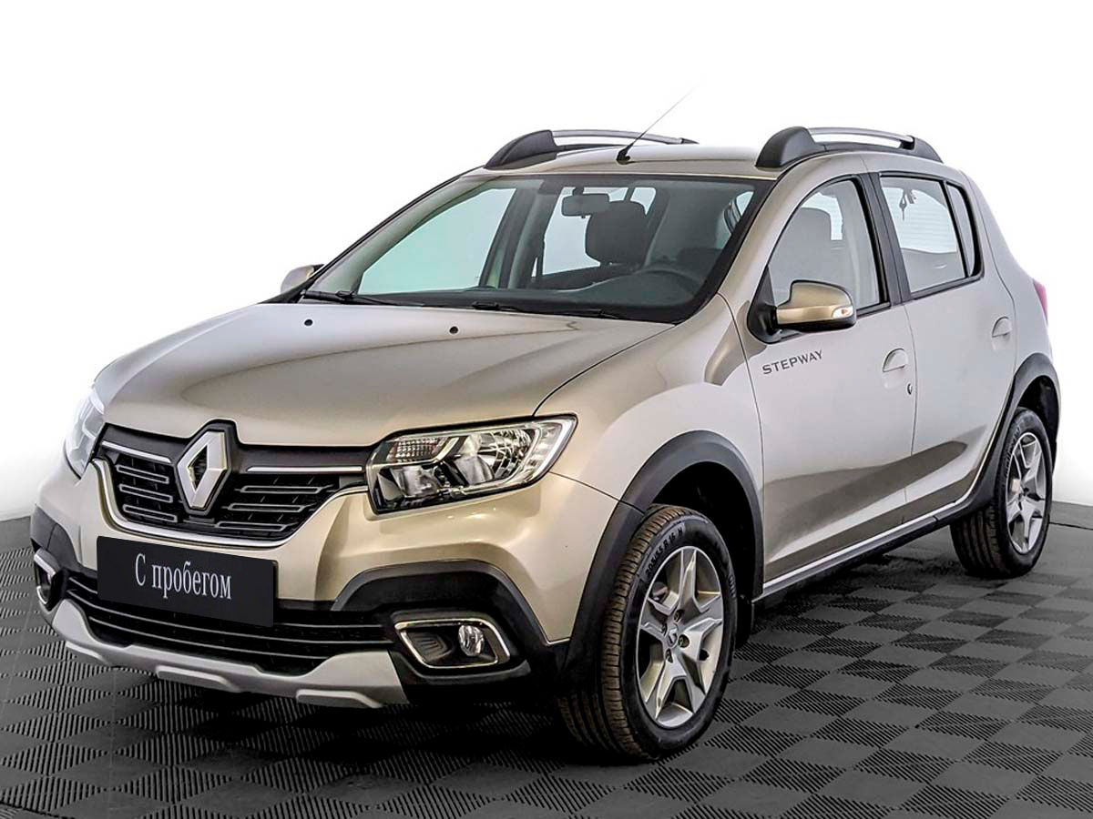 Renault Sandero Бежевый, 2021, 52 143 км