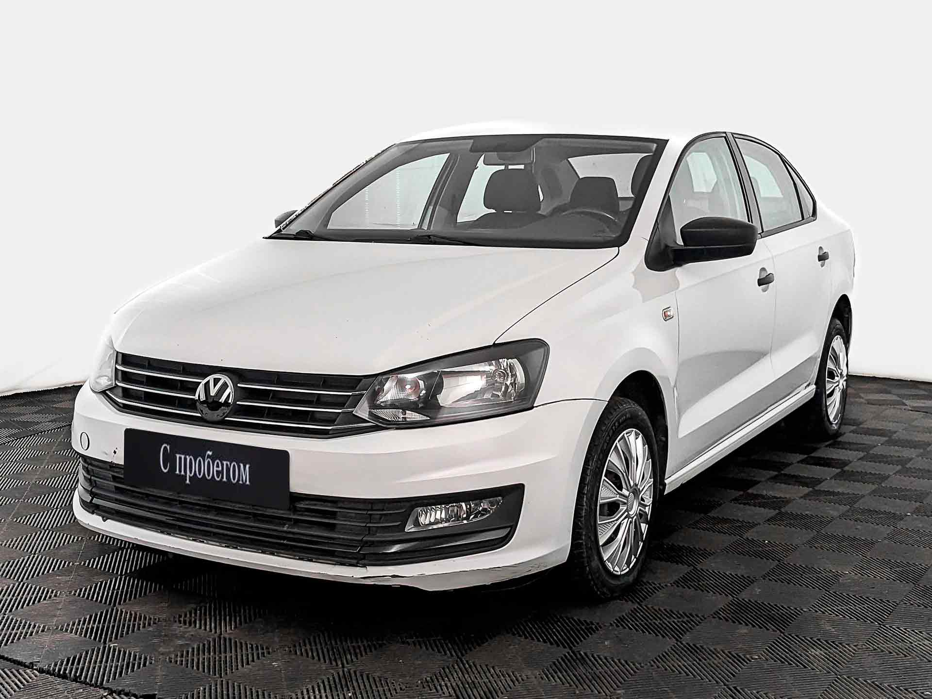 Volkswagen Polo Белый, 2019, 89 538 км