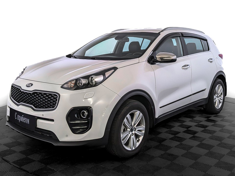 Kia Sportage Белый, 2017, 255 938 км