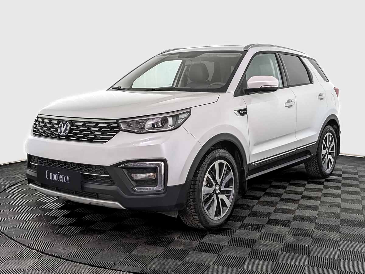 Changan CS55 белый, 2021, 16 337 км