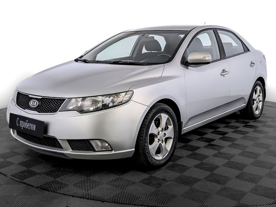 Kia Cerato Серебристый, 2010, 90 787 км