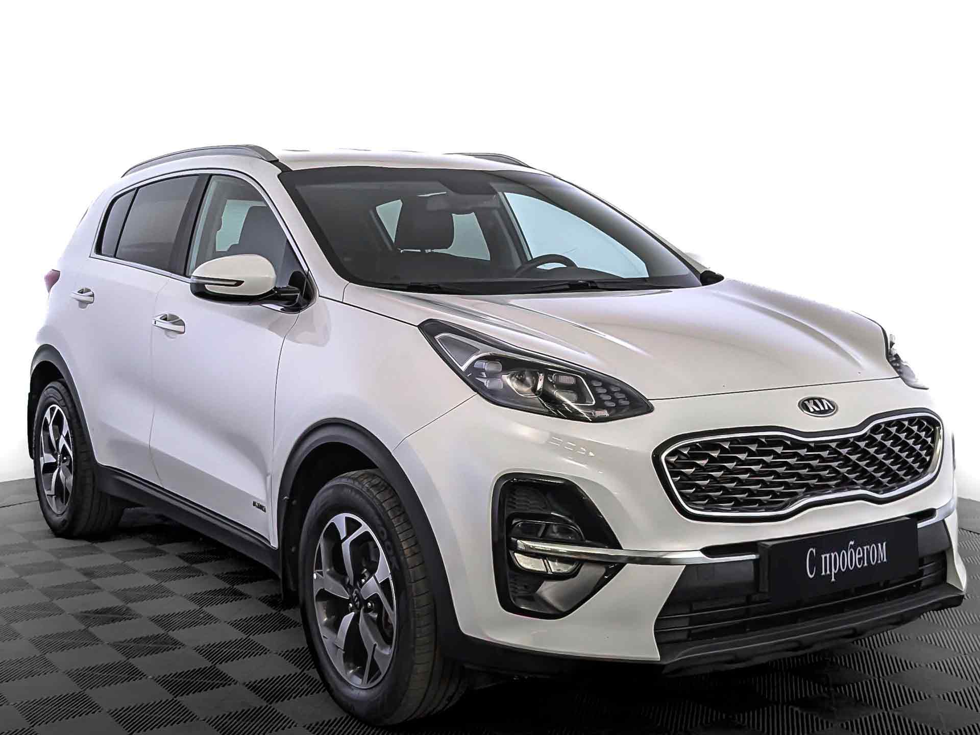 Kia Sportage Белый, 2019, 95 651 км