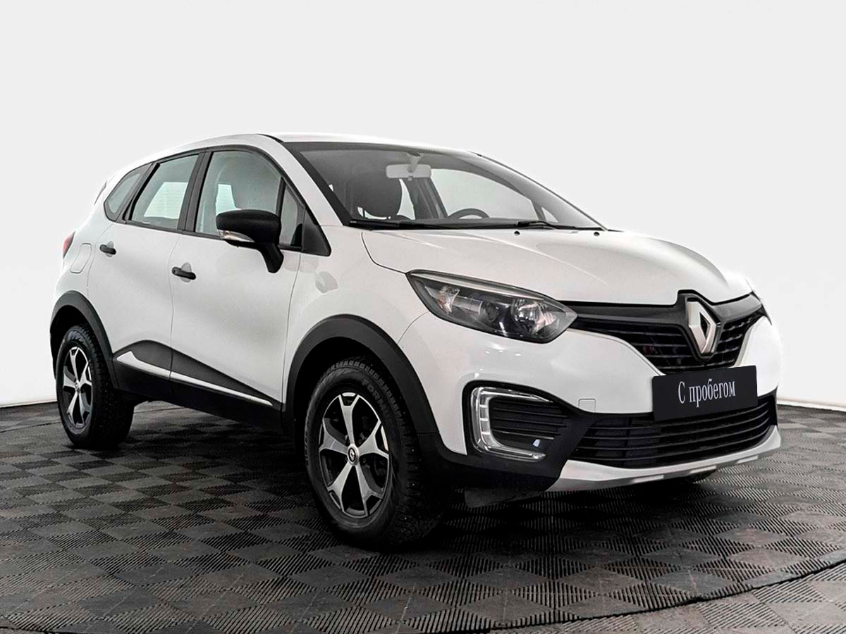 Renault Kaptur Белый, 2018, 126 959 км