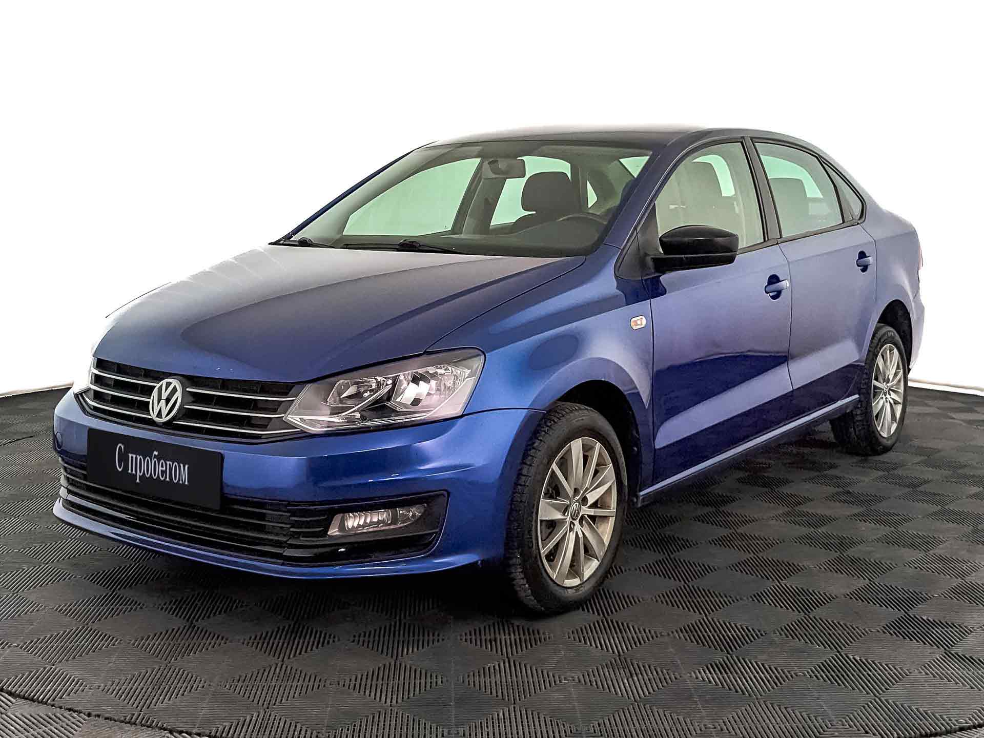 Volkswagen Polo Синий, 2019, 148 901 км