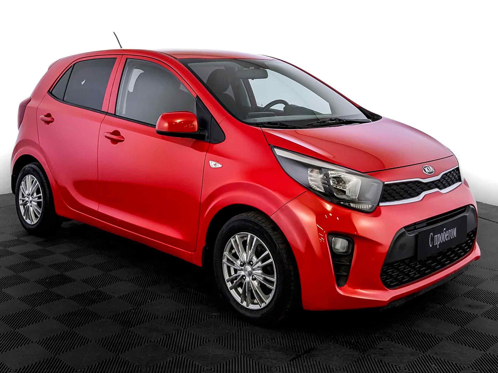 Kia Picanto Красный, 2017, 88 387 км