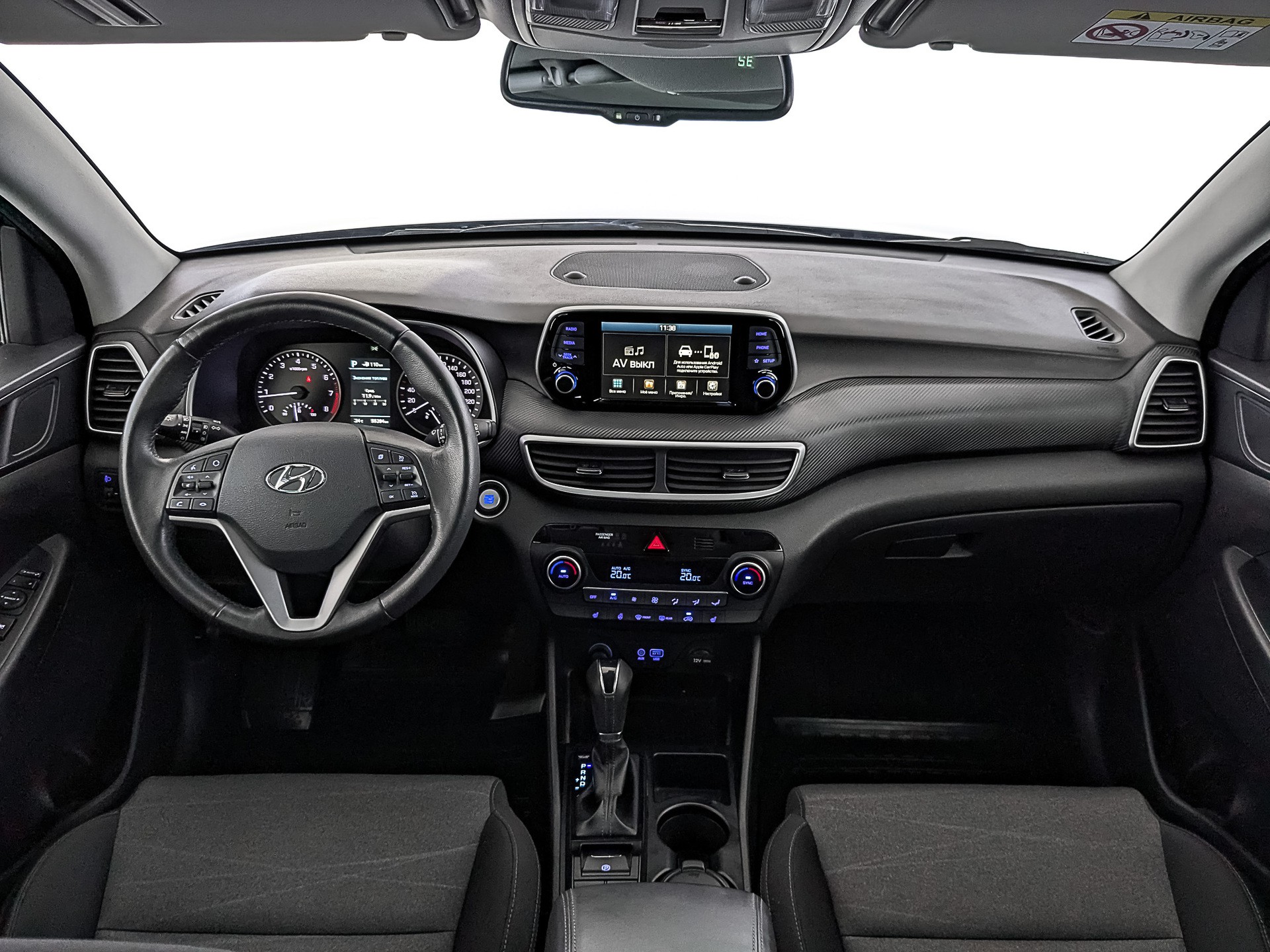 Hyundai Tucson Синий, 2020, 55 278 км