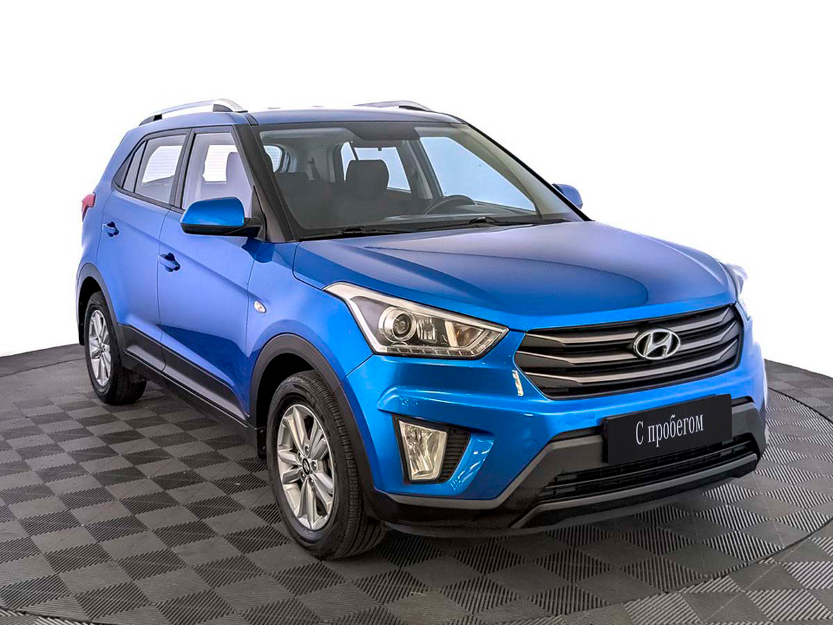 Hyundai Creta Синий, 2018, 176 265 км