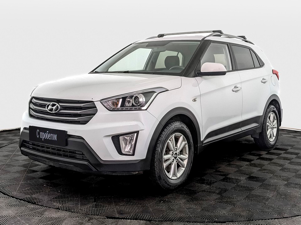 Hyundai Creta Белый, 2018, 140 361 км