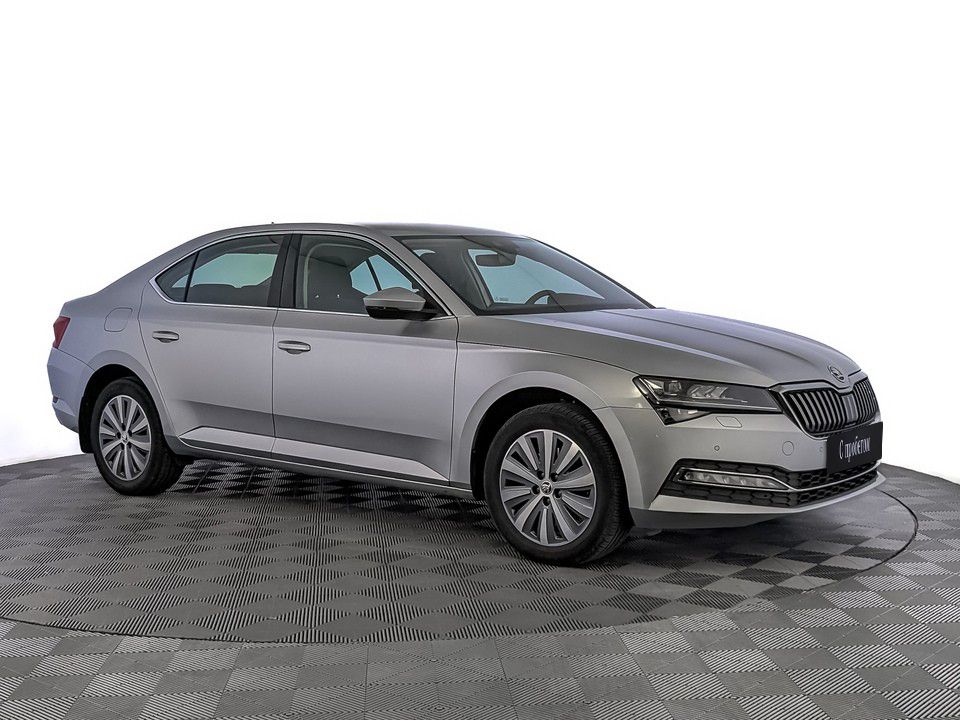 Skoda Superb Серый, 2021, 78 856 км