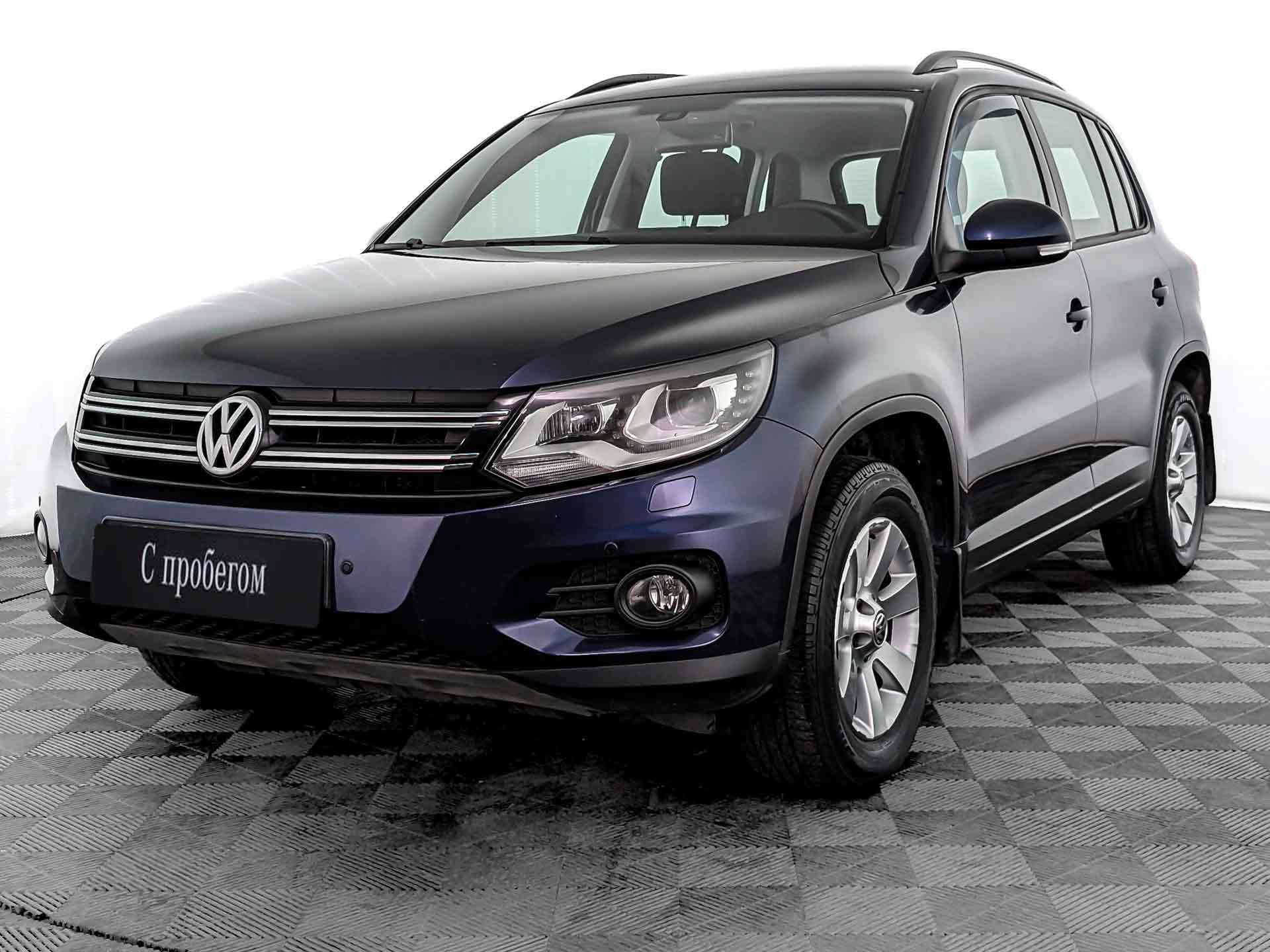 Volkswagen Tiguan Синий, 2012, 75 099 км