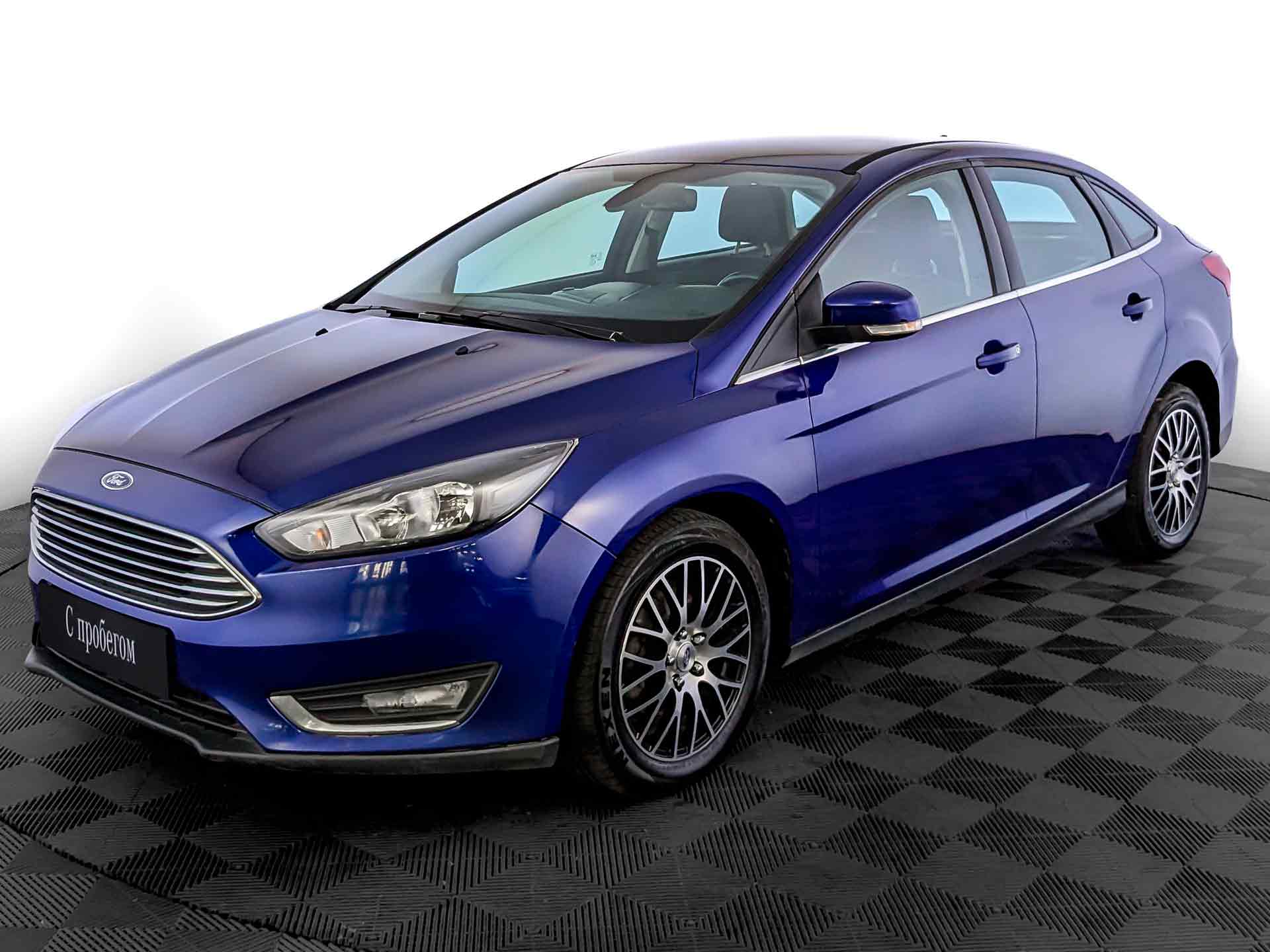 Ford Focus синий, 2017, 165 130 км