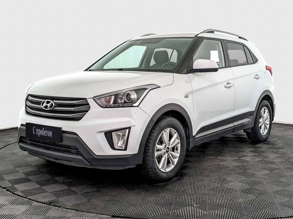 Hyundai Creta Белый, 2018, 212 150 км