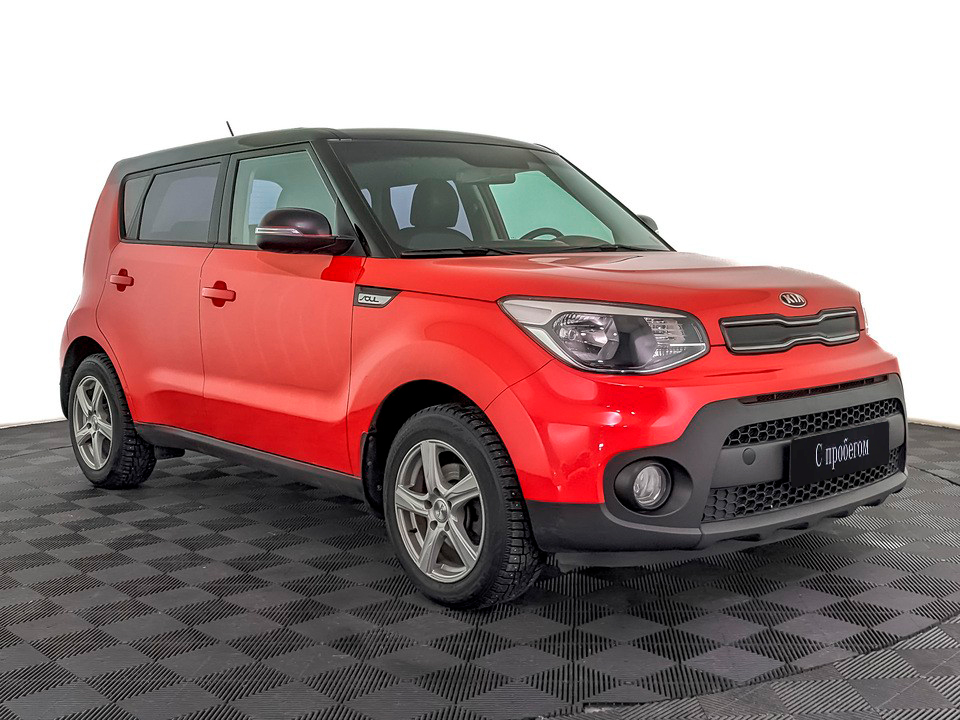 Kia Soul Красный, 2017, 128 876 км