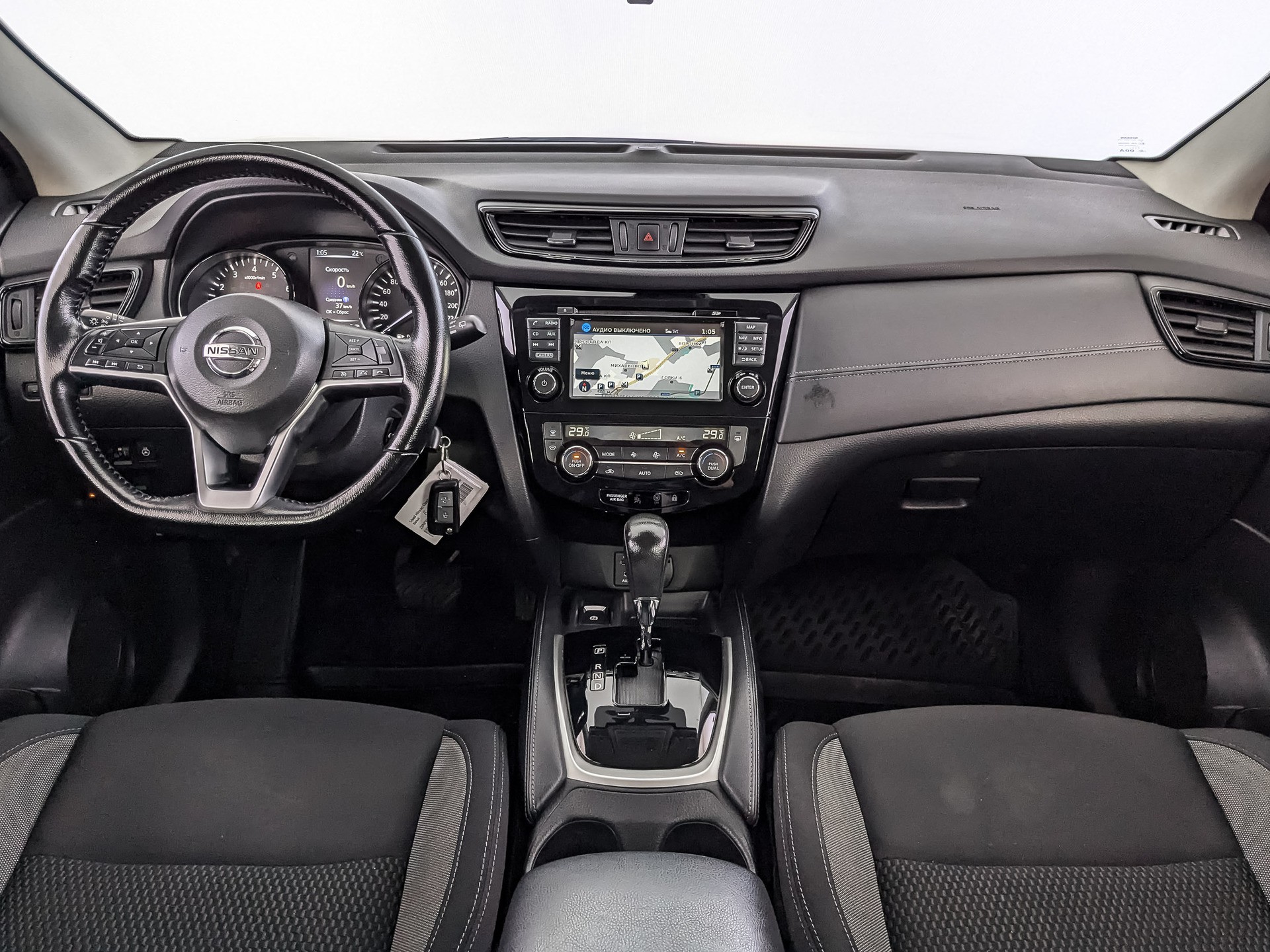 Nissan Qashqai Белый, 2020, 93 979 км