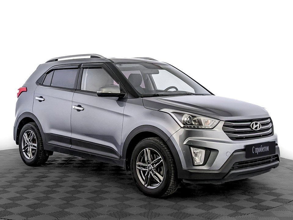 Hyundai Creta Серый, 2019, 94 877 км