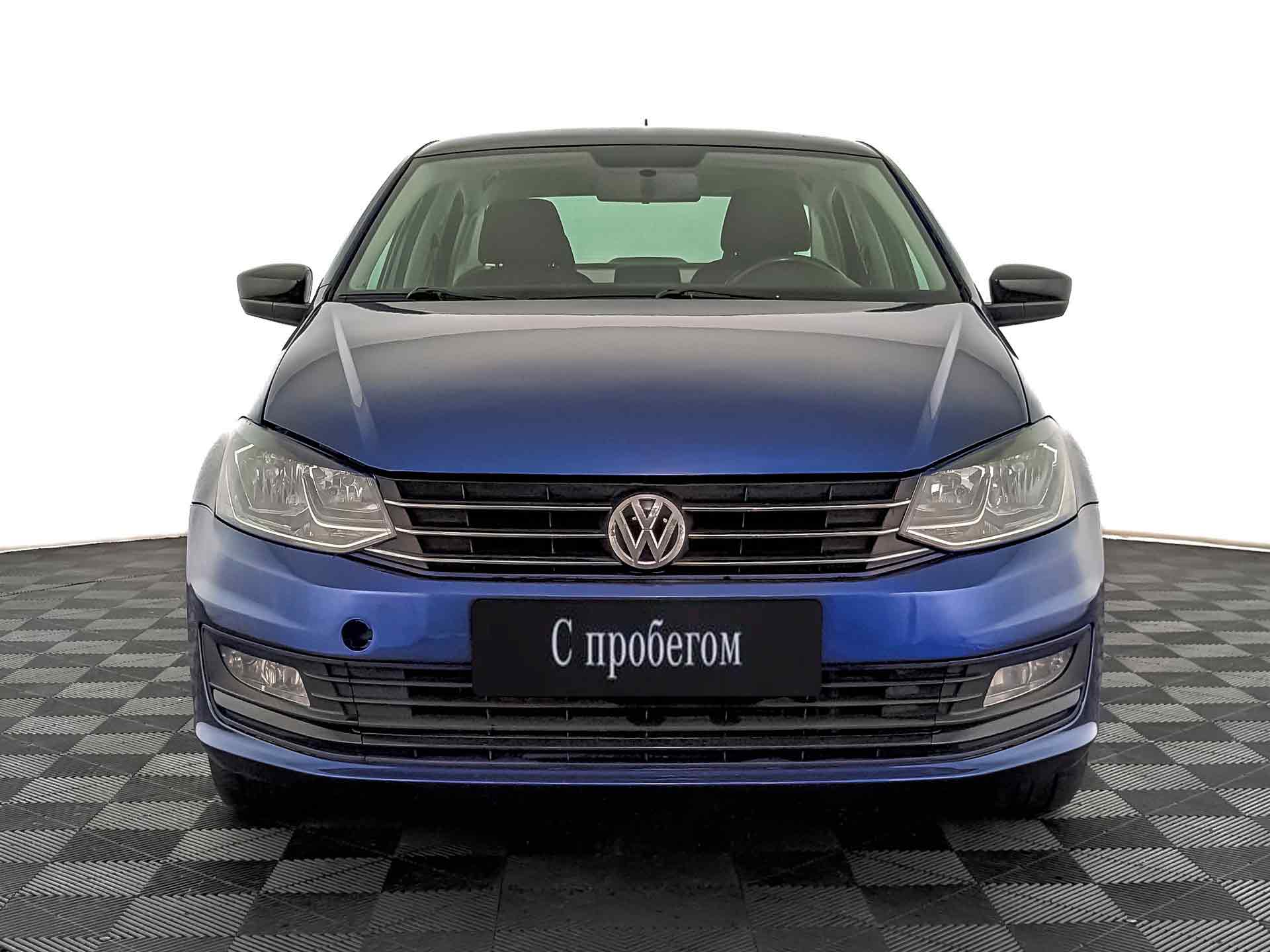 Volkswagen Polo Синий, 2019, 138 599 км