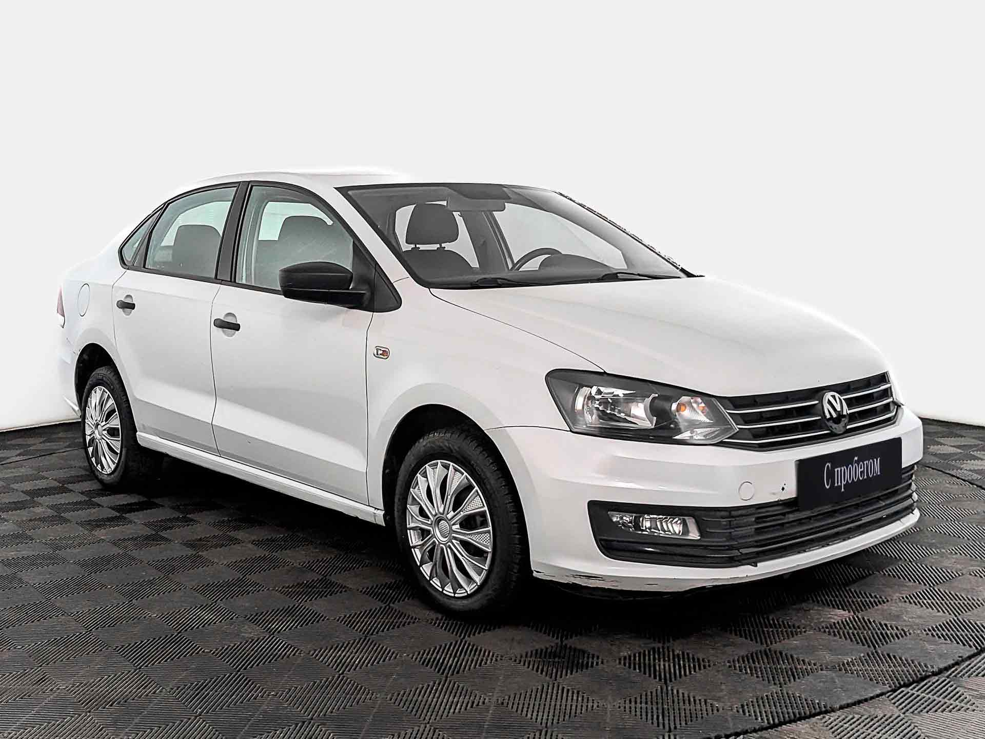 Volkswagen Polo Белый, 2019, 89 538 км