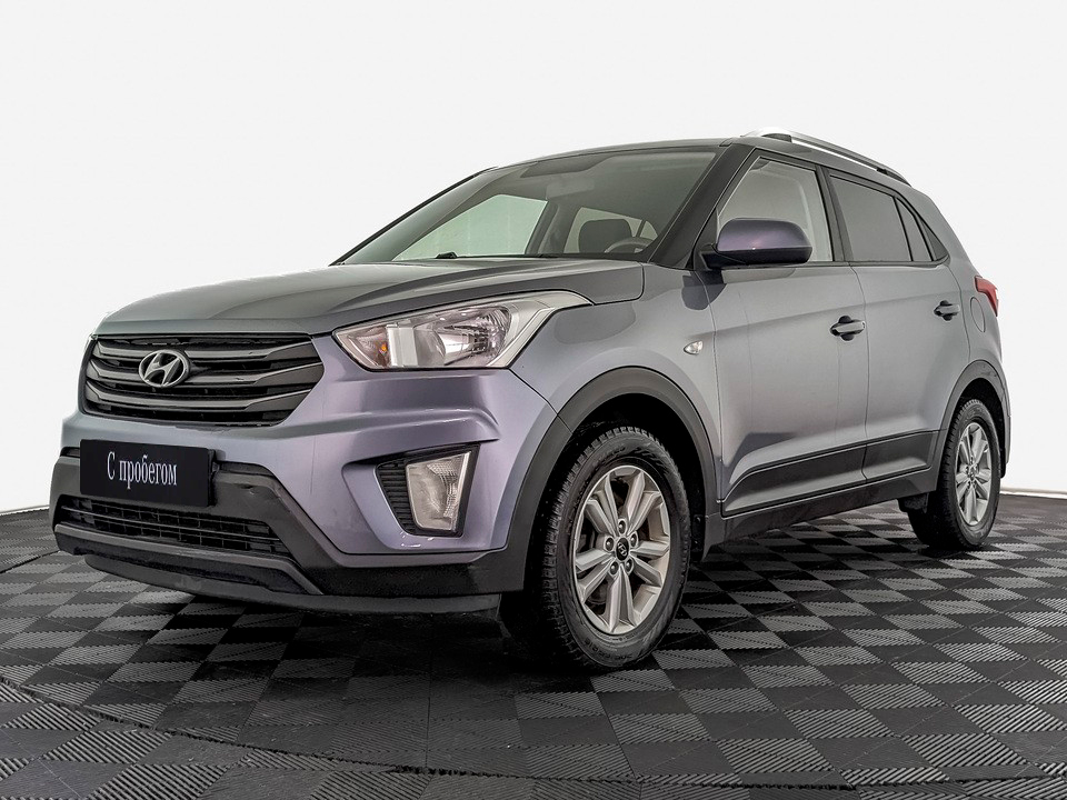 Hyundai Creta Серый, 2016, 112 500 км