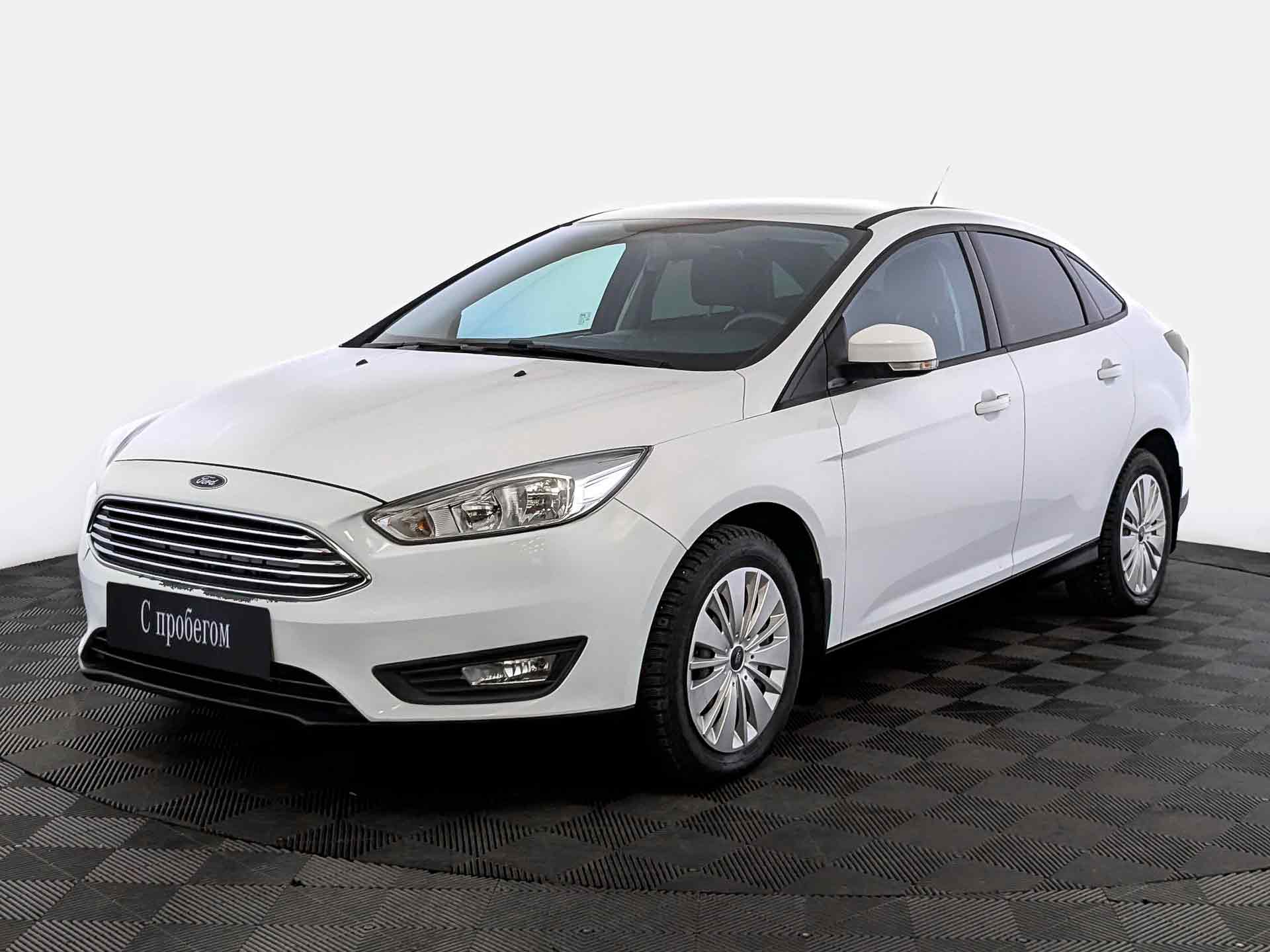 Ford Focus белый, 2018, 57 261 км