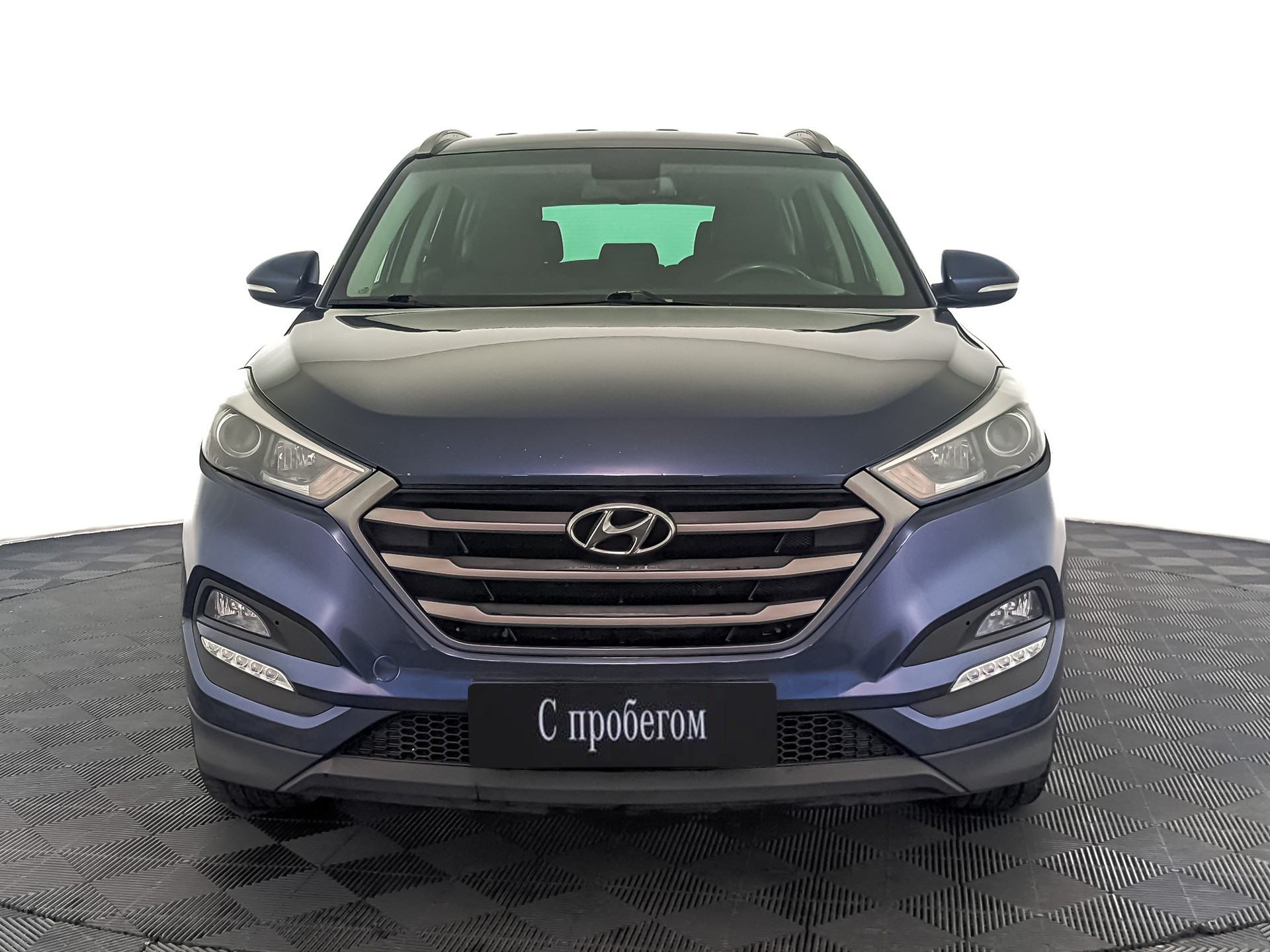 Hyundai Tucson Синий, 2018, 127 798 км