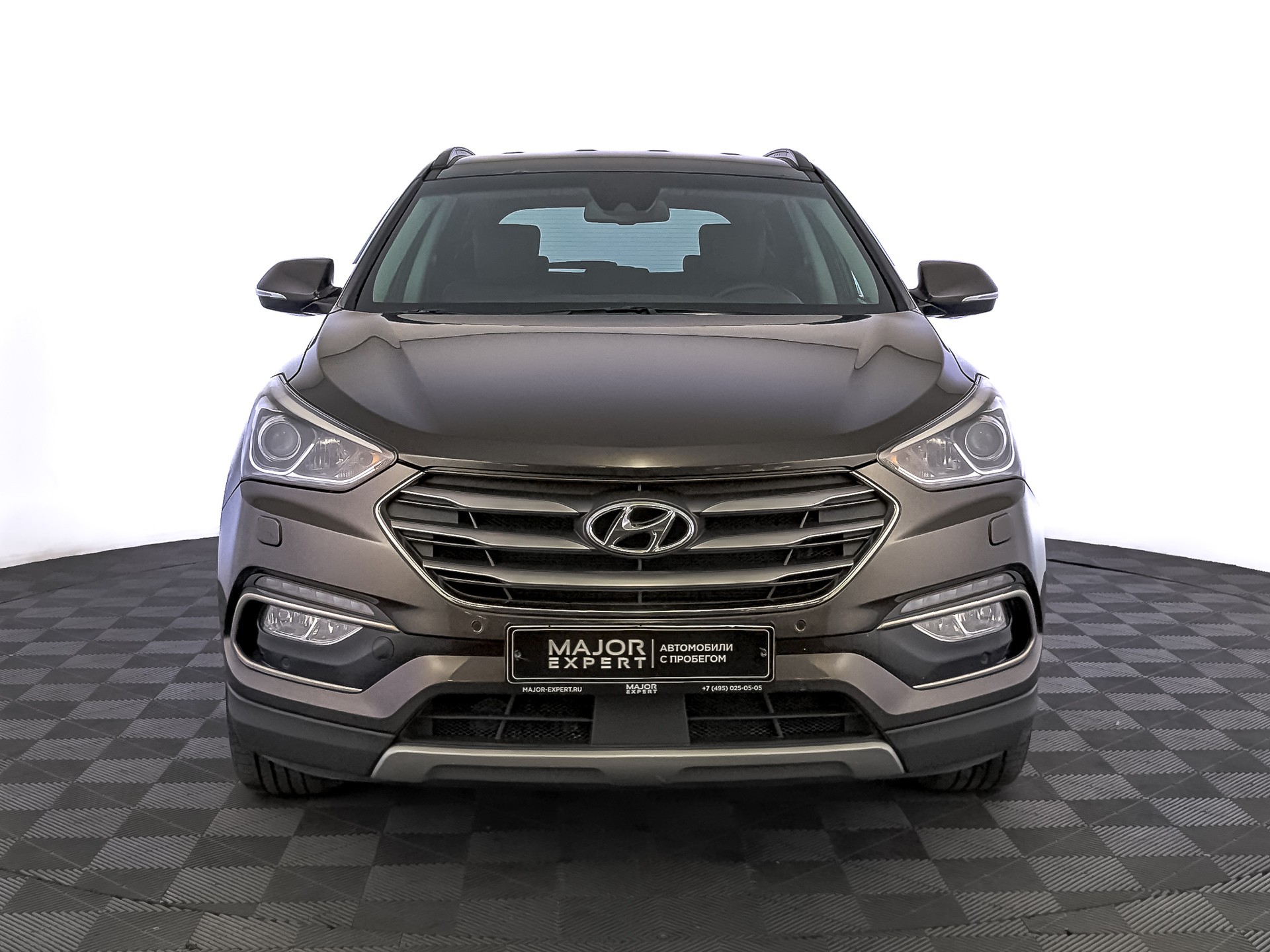 Hyundai Santa Fe Коричневый, 2017, 175 113 км