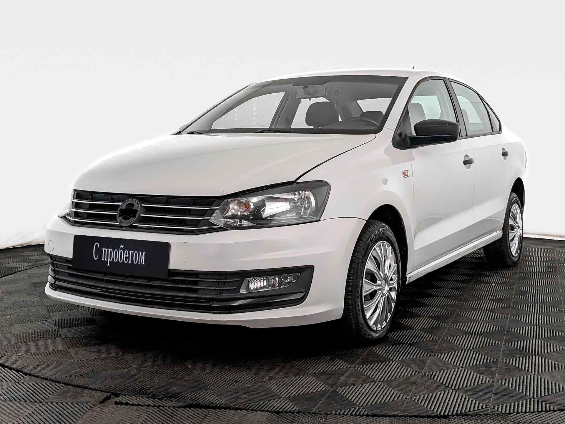 Volkswagen Polo Белый, 2019, 84 029 км