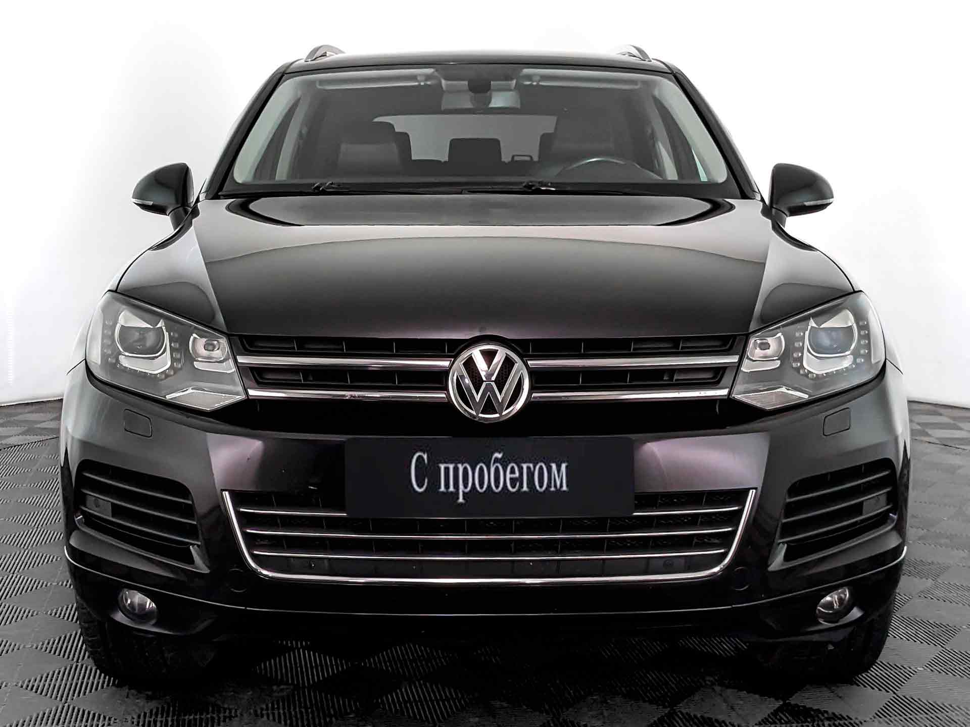 Volkswagen Touareg Черный, 2013, 167 466 км