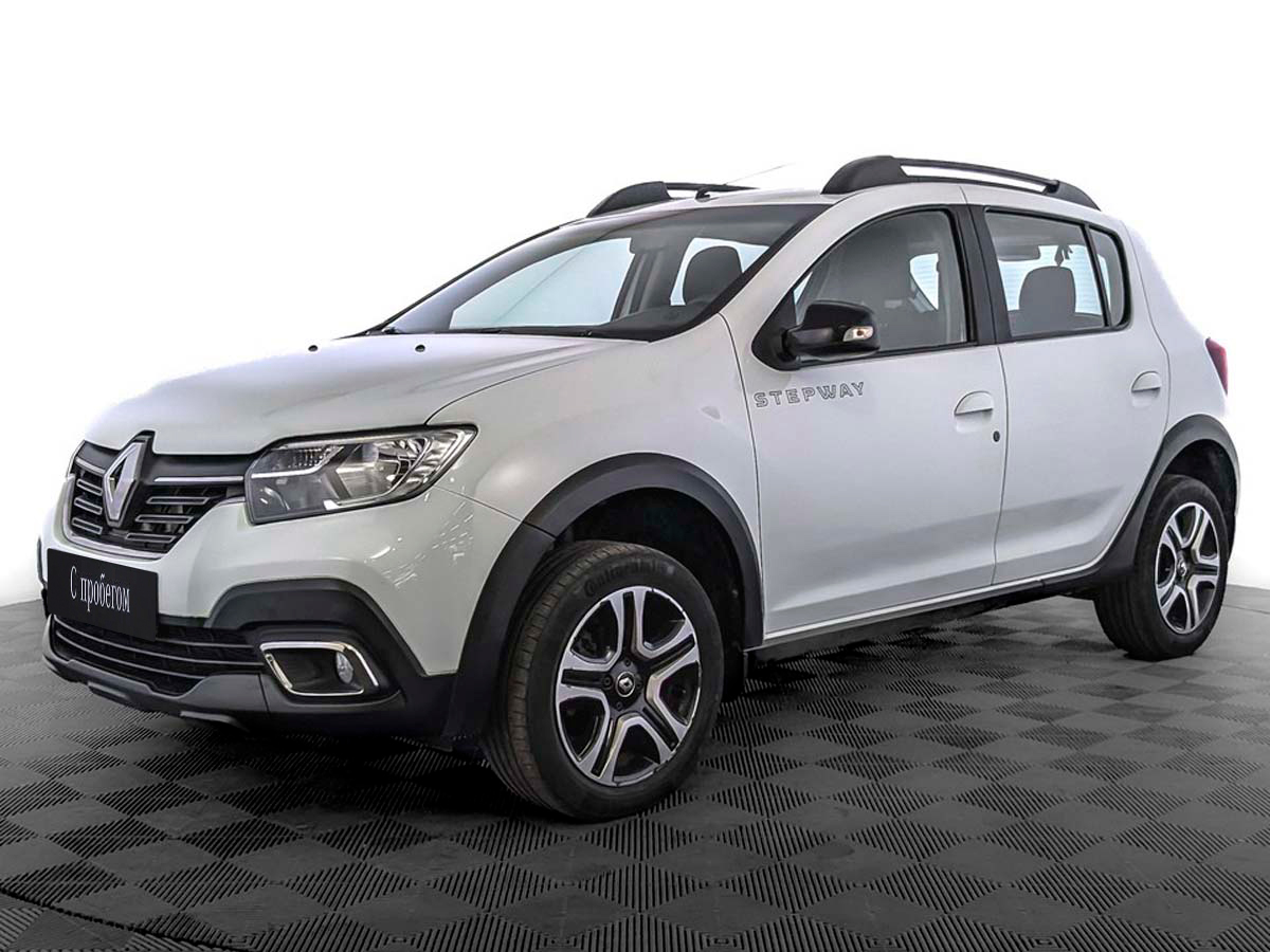 Renault Sandero Белый, 2019, 66 381 км