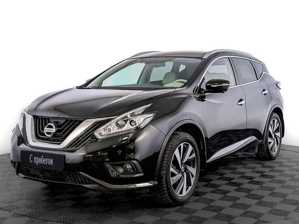 Nissan Murano Черный, 2017, 107 149 км