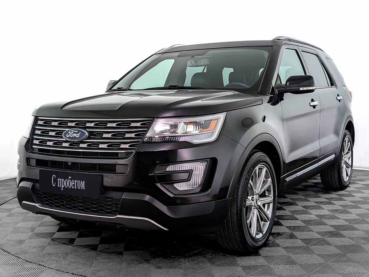 Ford Explorer Черный, 2017, 34 263 км