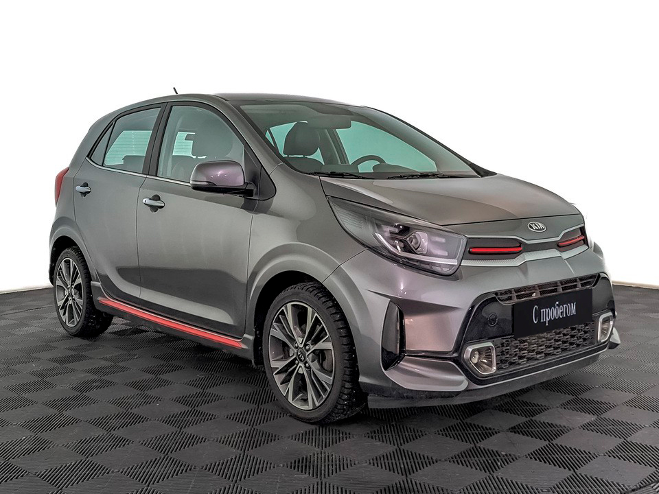 Kia Picanto Серый, 2021, 35 127 км