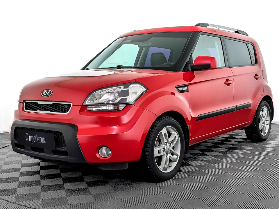 Kia Soul Красный, 2011, 168 352 км