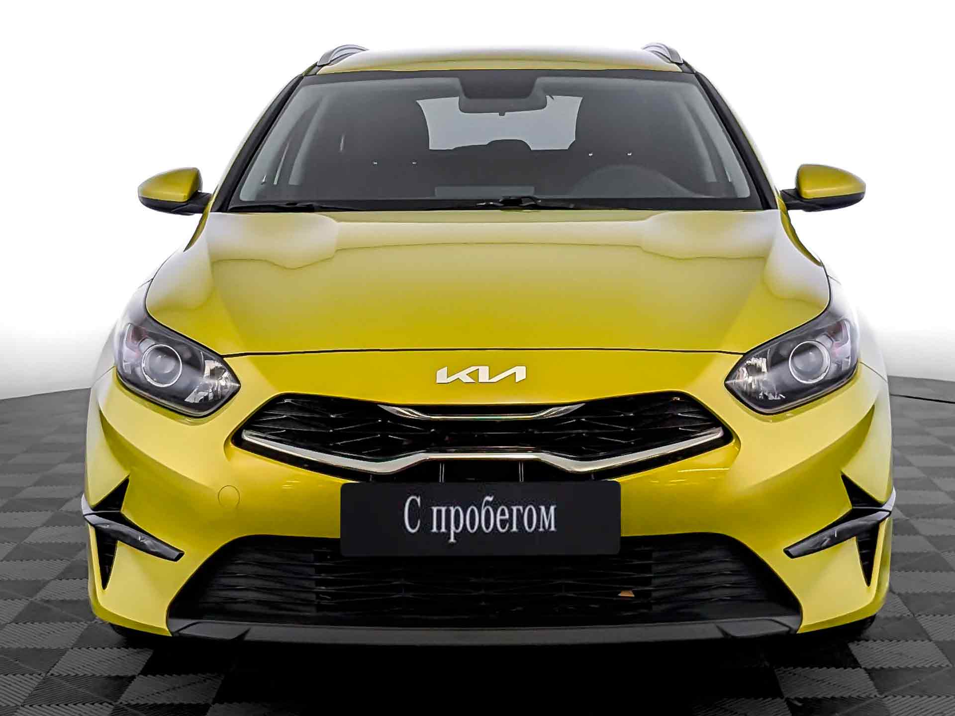 Kia Ceed Желтый, 2022, 76 791 км