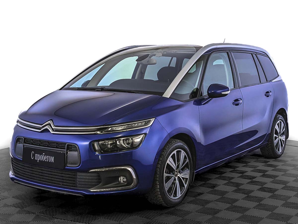 Citroen C4 Spacetourer синий, 2018, 58 300 км