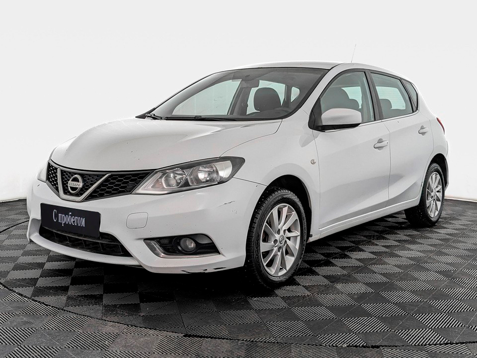 Nissan Tiida Белый, 2015, 201 484 км