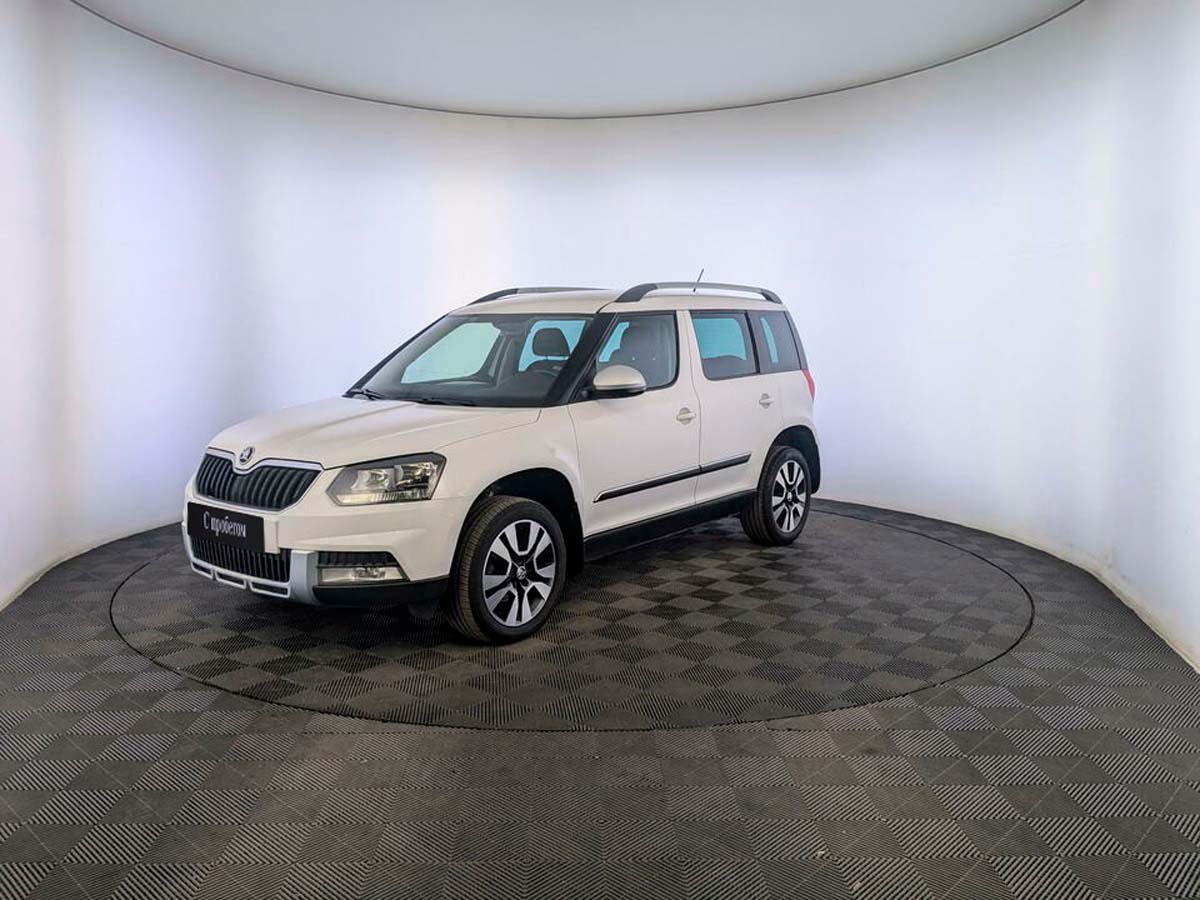 Skoda Yeti Белый, 2015, 128 697 км