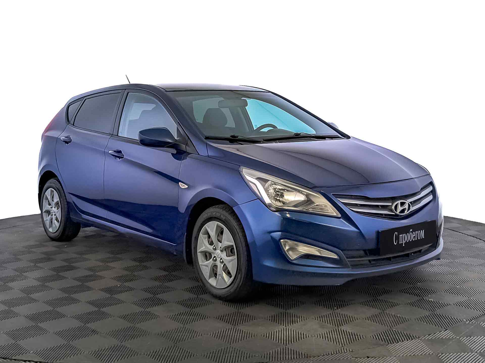 Hyundai Solaris Синий, 2015, 117 665 км