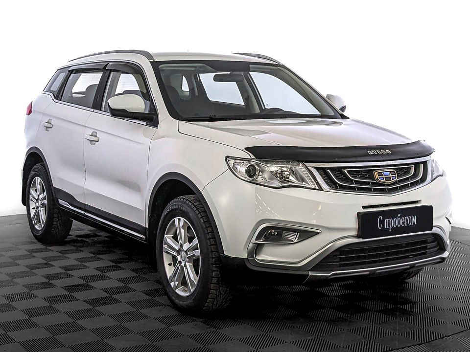 Geely Atlas Белый, 2018, 71 459 км