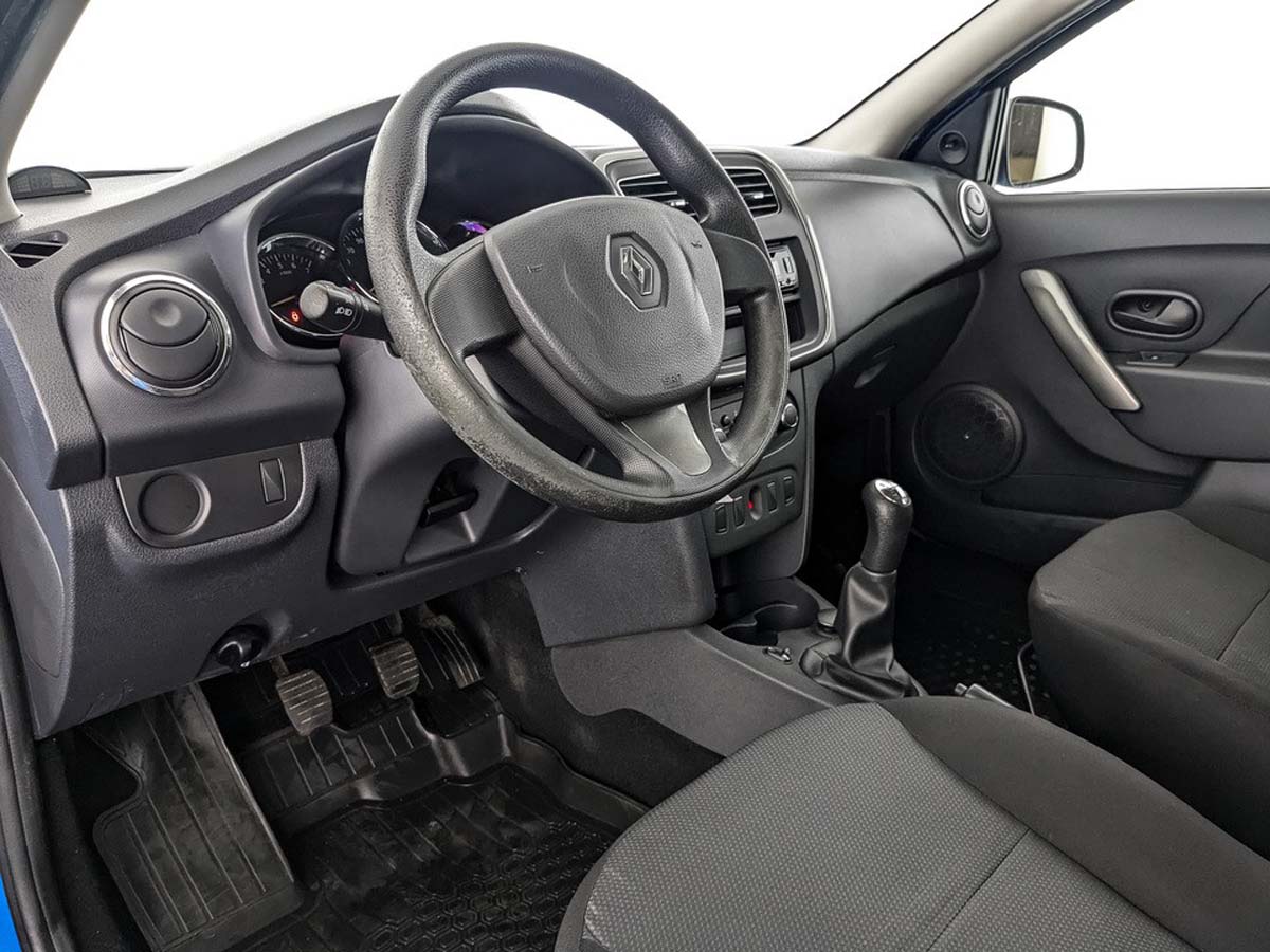 Renault Logan Синий, 2016, 147 751 км