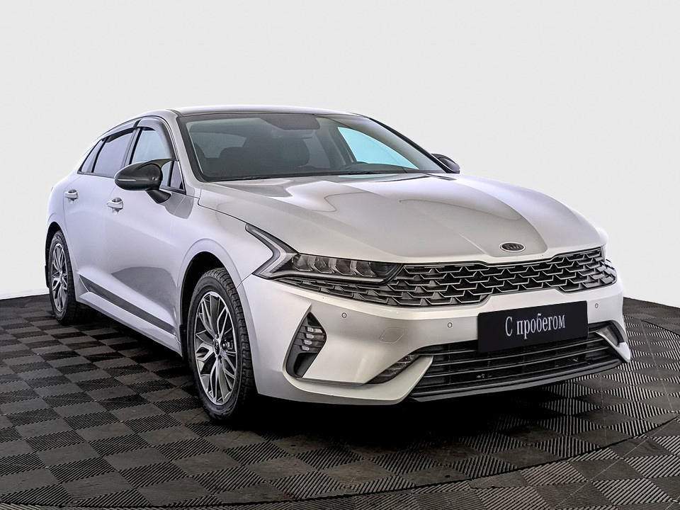 Kia K5 Серебристый, 2020, 113 123 км