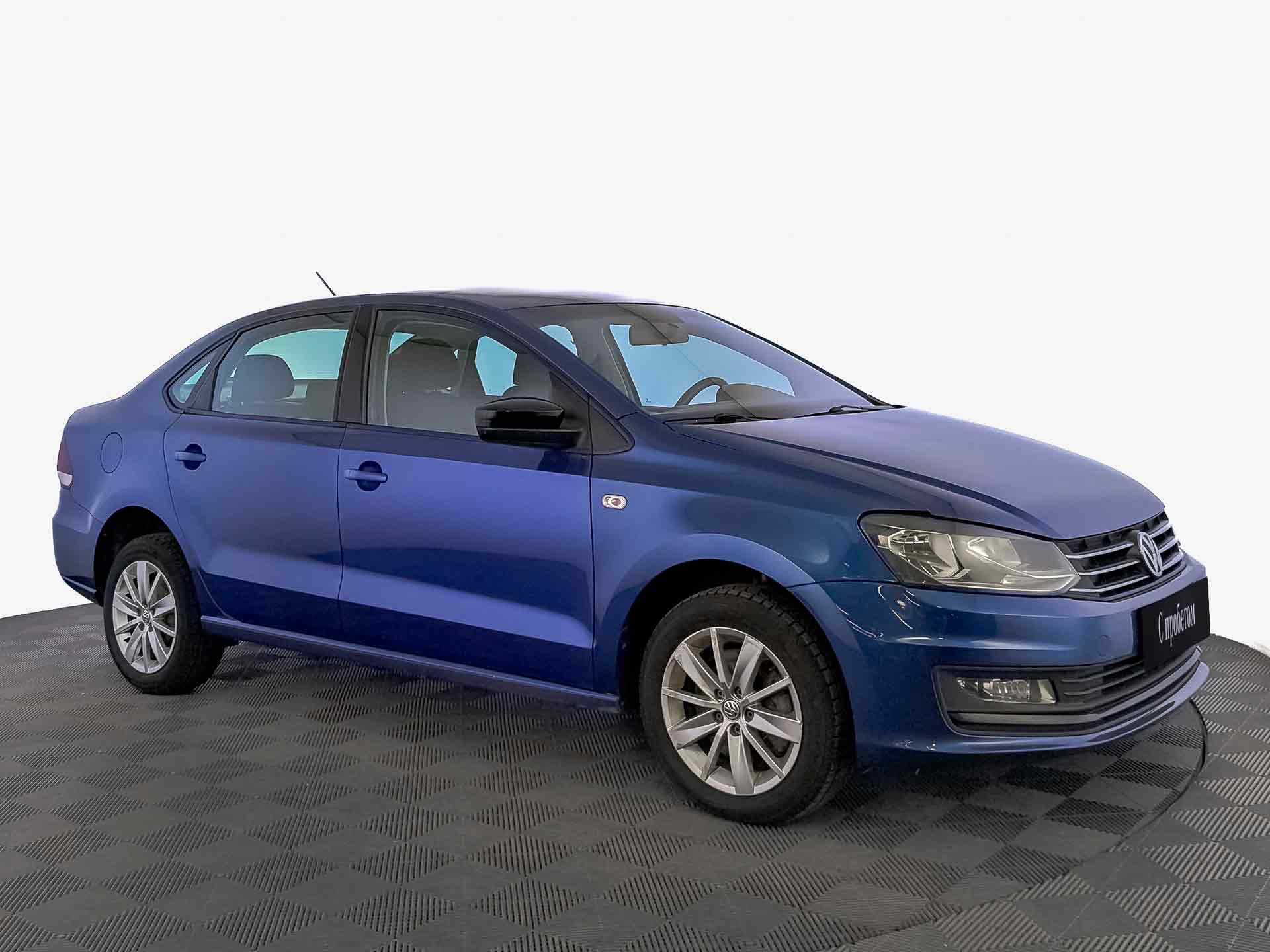 Volkswagen Polo Синий, 2019, 146 202 км