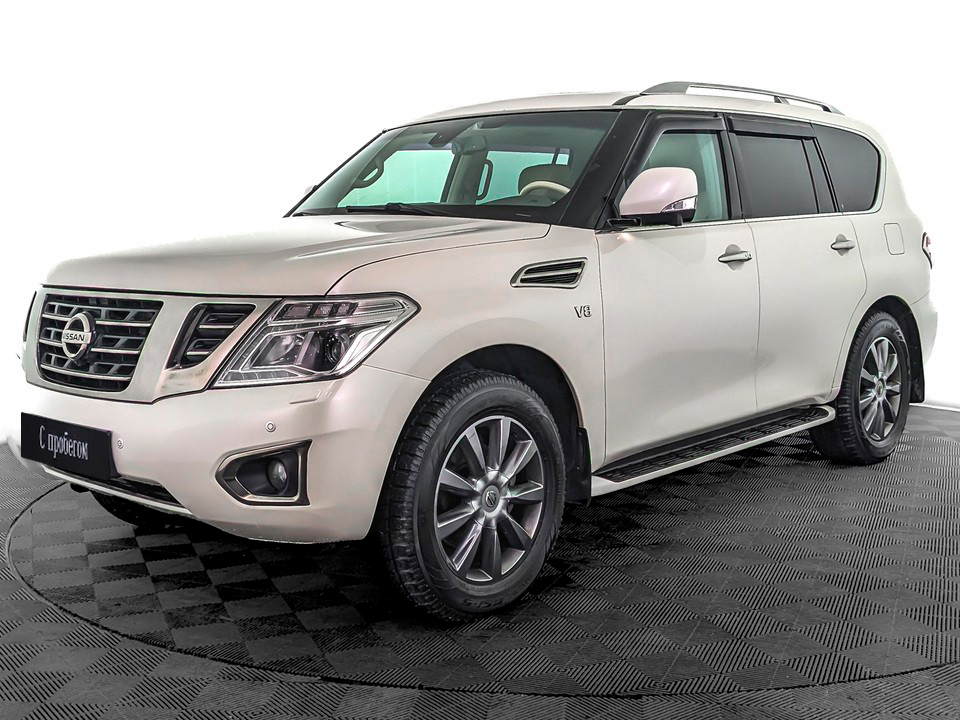 Nissan Patrol Белый, 2014, 254 559 км