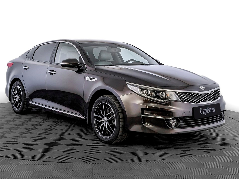 Kia Optima Коричневый, 2017, 89 663 км