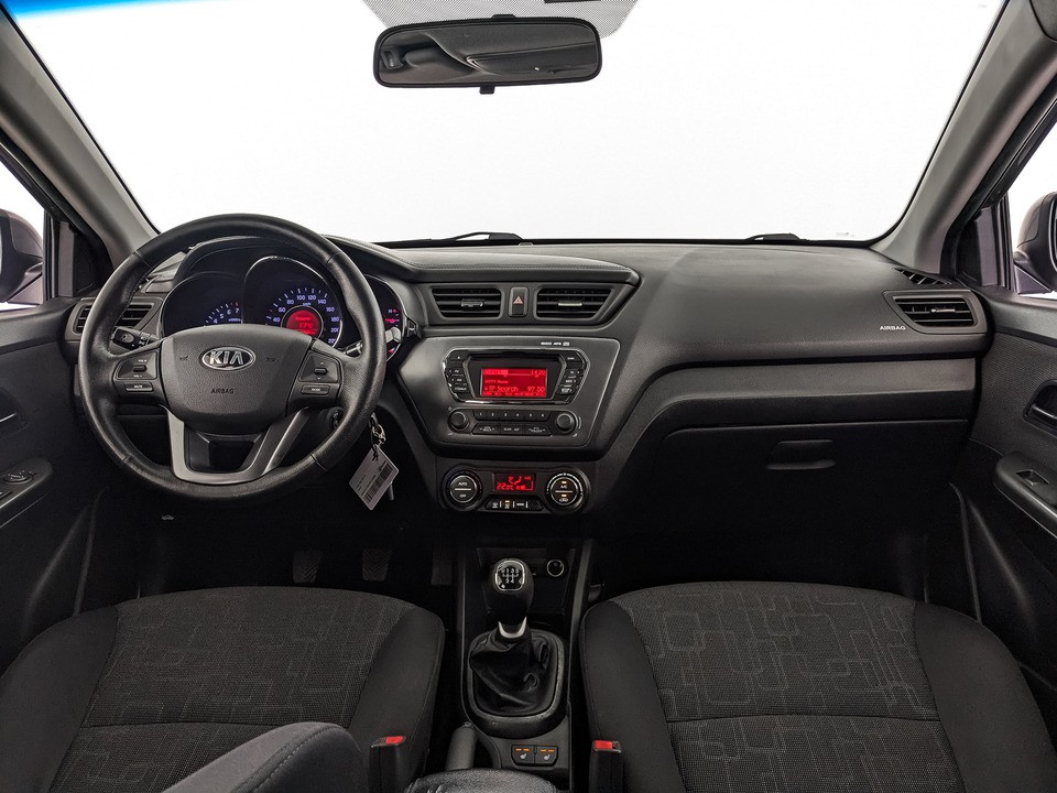 Kia Rio Серый, 2013, 141 555 км