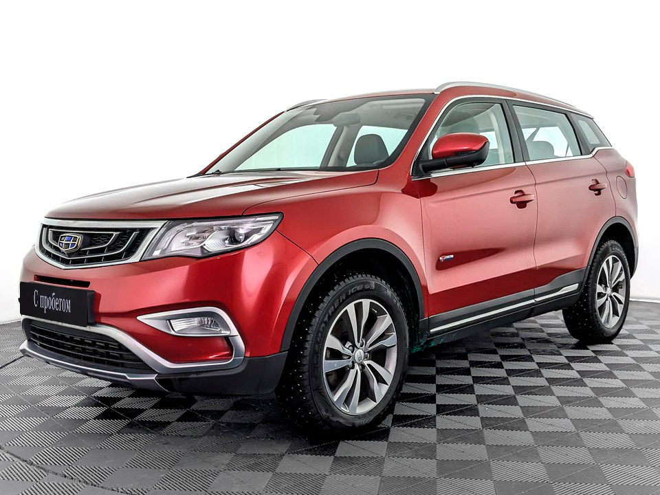 Geely Atlas Красный, 2020, 53 814 км